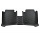 Outlet Black and Beige Stitching Luxury Leather Diamond Car Floor Mats Outlet Black and Beige Stitching Luxury Leather Diamond Car Floor Mats