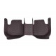 Outlet Black and Red Stitching Luxury Leather Diamond Car Floor Mats Outlet Black and Red Stitching Luxury Leather Diamond Car Floor Mats