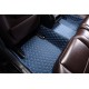 Outlet Blue Luxury Leather Diamond Car Floor Mats