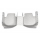 Outlet Grey Luxury Leather Diamond Car Floor Mats Outlet Grey Luxury Leather Diamond Car Floor Mats