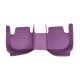 Outlet Purple Luxury Leather Diamond Car Floor Mats Outlet Purple Luxury Leather Diamond Car Floor Mats
