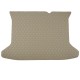 Outlet Grey Luxury Leather Diamond Trunk Base Mats