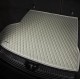 Outlet Grey Luxury Leather Diamond Trunk Base Mats