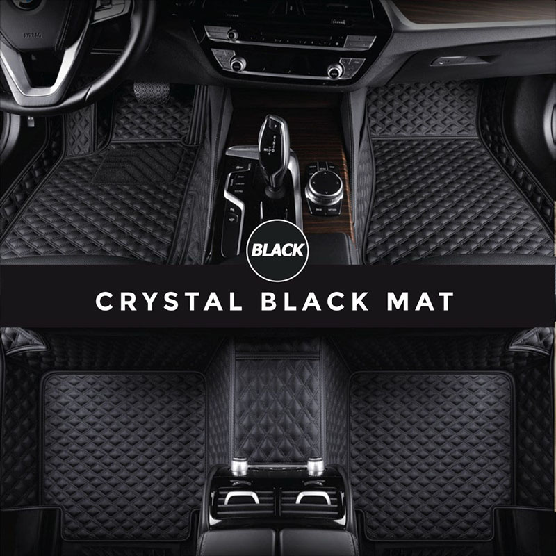 Outlet Black Crystal Elite Luxury Hybrid Car Mats